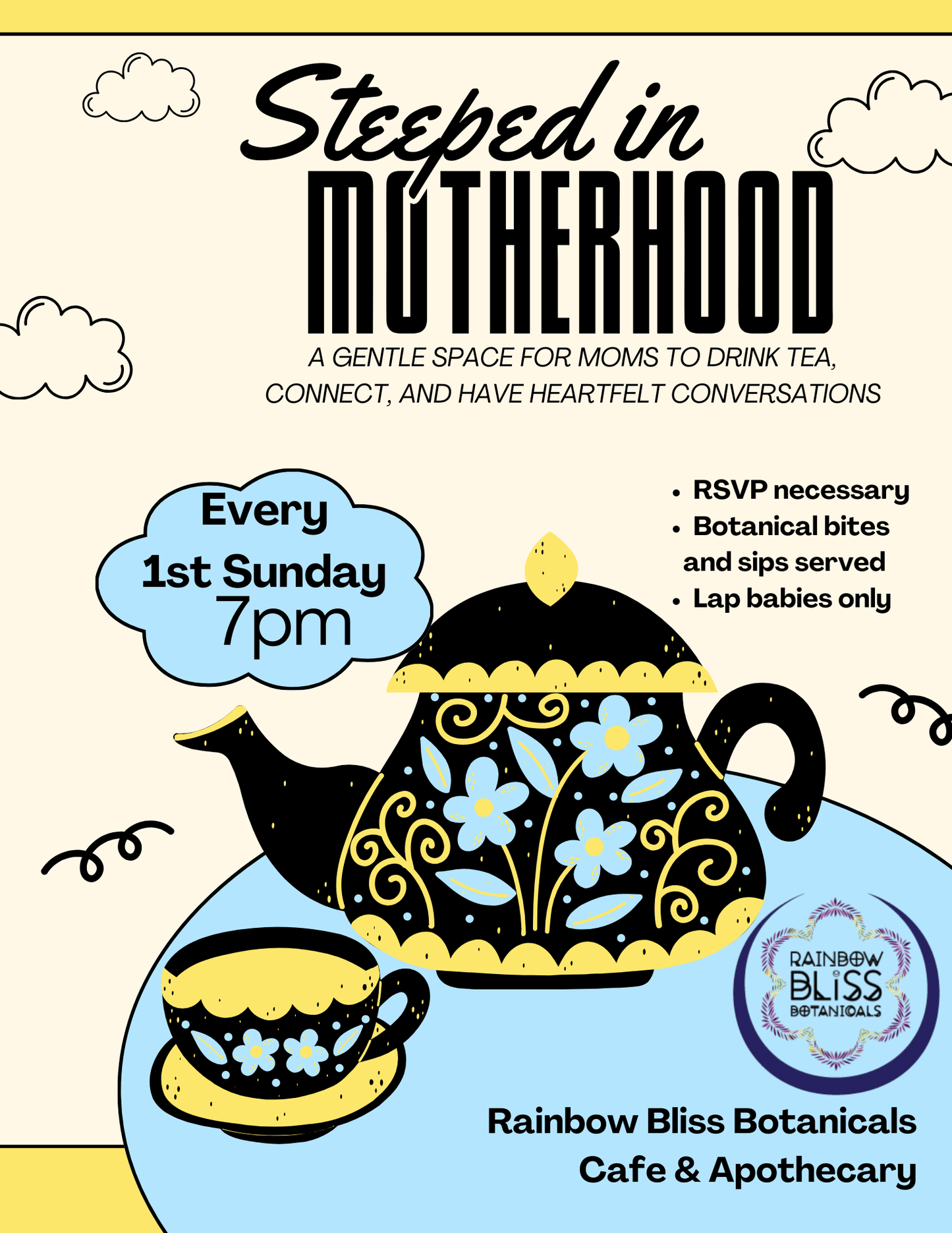 Steeped in Motherhood Sunday Tea