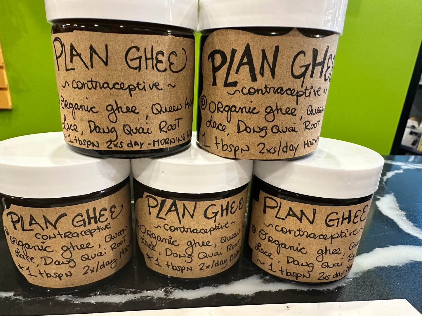 Plan Ghee Herbal Contraceptive