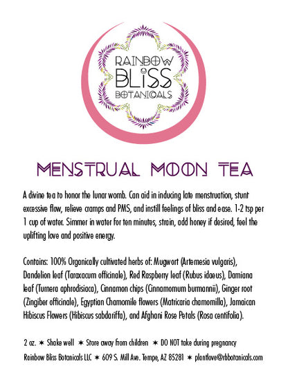 Menstrual mOOn Tea