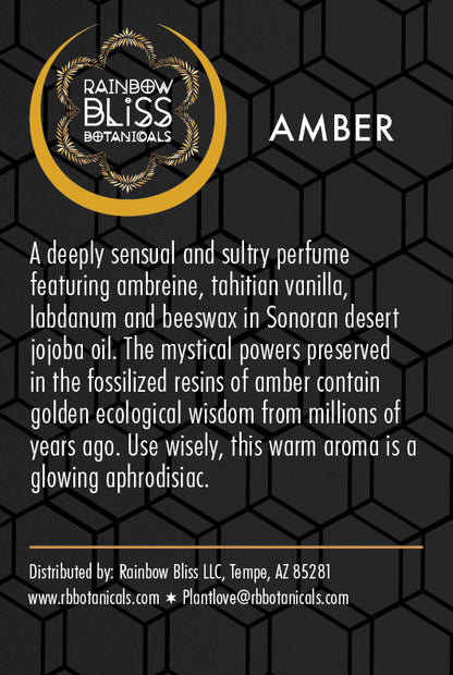 Amber Botanical Perfume