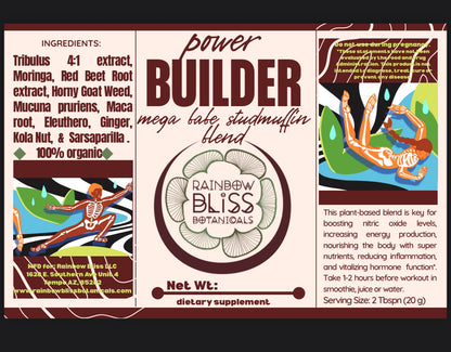 Power Builder Muscle Mega Babe StudMuffin Supplement