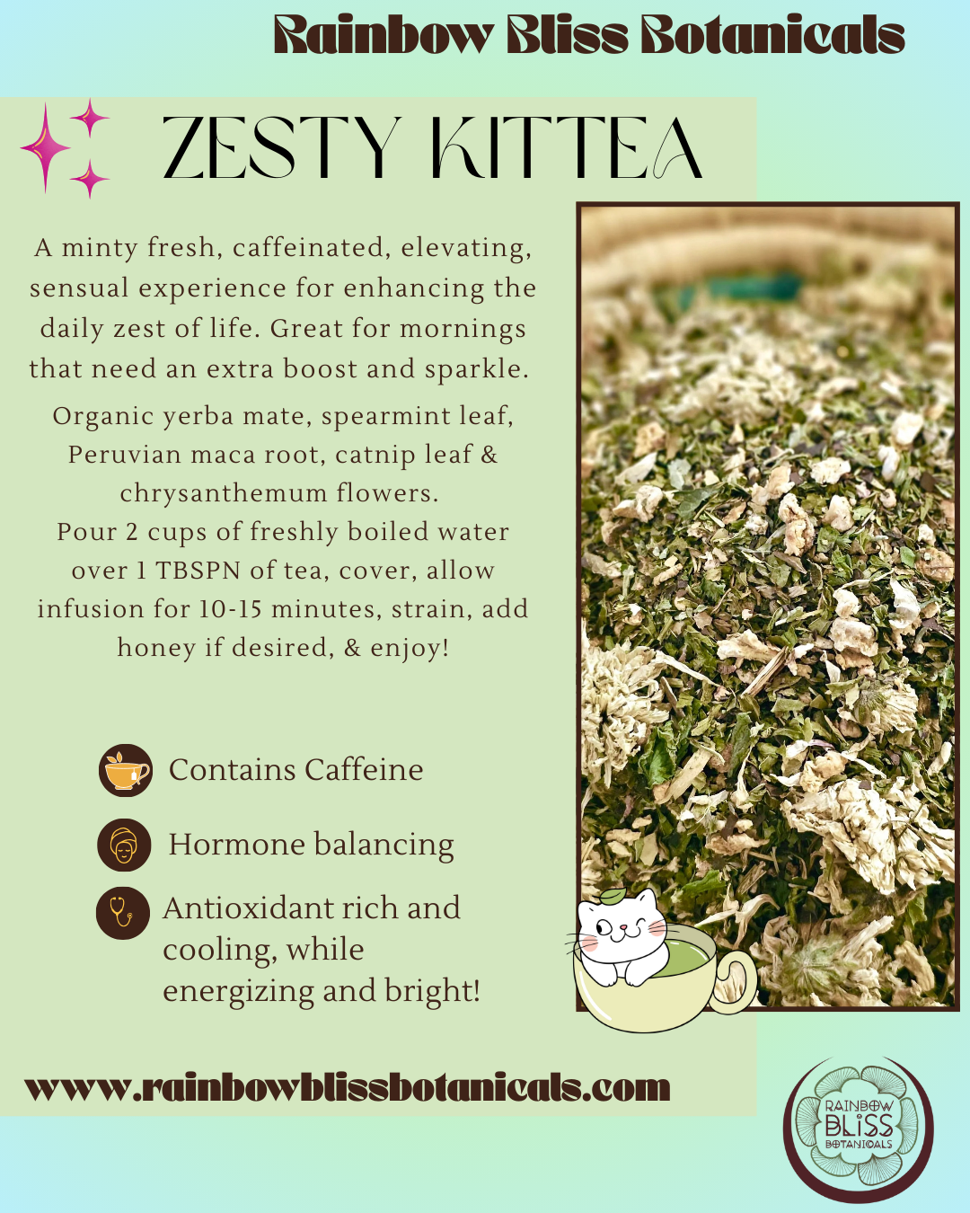 Zesty KiTTea Energy Tea!