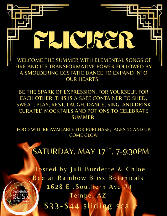 Flicker: Song Circle and Ecstatic Dance May 17th
