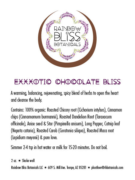 Exxxotic Chocolate Chai Blissss