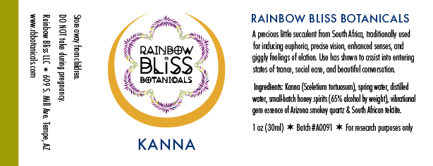 Kanna tincture