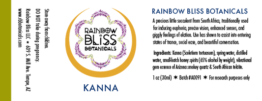 Kanna tincture