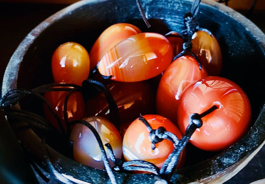 Carnelian Yoni Eggs