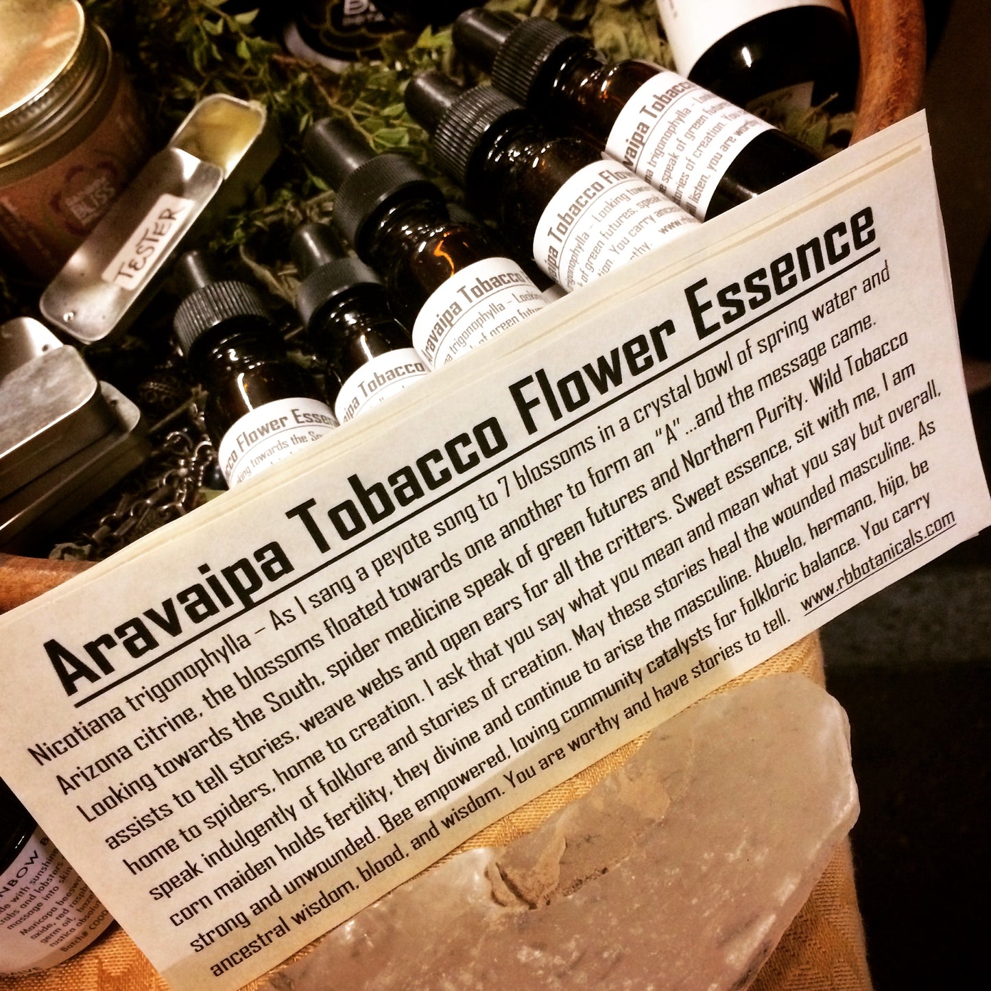 Aravaipa Tobacco Flower Essence