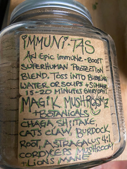 Immuni-TOSS immunitas Mushroom powder formula!